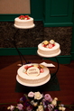 マカロンのケーキ:(ウエディングケーキ:生ケーキ,ナチュラル,複数段)